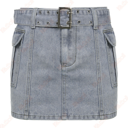 lounge denim plain mini skirt